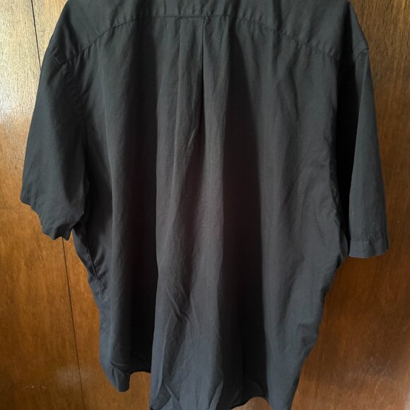 Ralph Lauren Feather weight Twill Black Shirt Sz 2XB - Picture 3 of 4